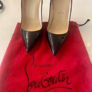 Christian Louboutin So Kate Black Heels
